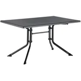 Kettler Boulevard Klapptisch 140 x 95 x 74 cm Schwarz/Grau