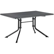 Kettler Boulevard Klapptisch 140 x 95 x 74 cm Schwarz/Grau