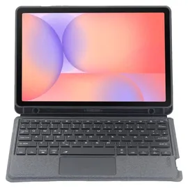 4smarts Tastatur Case Solid Pro QWERTZ für Samsung Galaxy Tab S10 Lite Grau