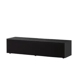 TV-Lowboard  Stream Premium , schwarz , Maße (cm): B: 160 H: 36 T: 43.0