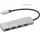 Sandberg USB-C to 4 x USB 3.0 Hub SAVER - Silber