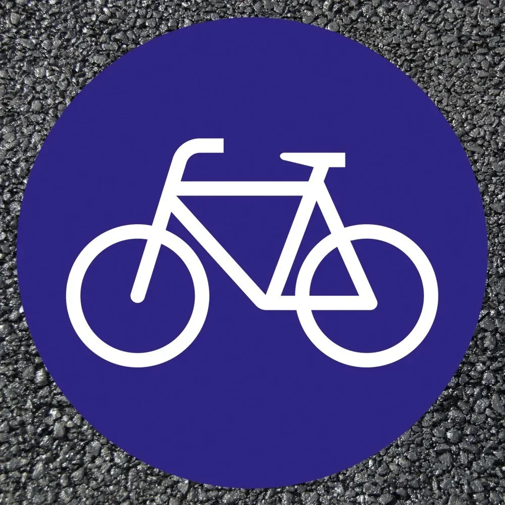 BORNIT Verkehrszeichen VZ 237 Radweg - d=600mm