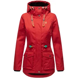 MARIKOO Damen Outdoorjacke aus Wasserabweisendem Obermaterial Babetaa