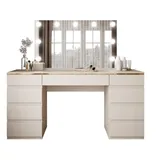 lookway Schminktisch AURORA DOUBLE KASCHMIR mit Schubladen