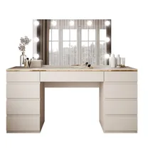 lookway Schminktisch AURORA DOUBLE KASCHMIR mit Schubladen