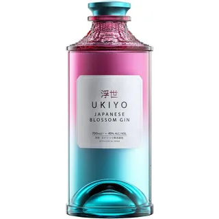 Ukiyo Japanese Blossom Gin 40% vol 0,7 l