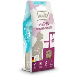 MJAMJAM leckere Snackbox 40g Katzensnack vorzügliches Straußenfilet