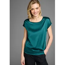 LAURA SCOTT Shirtbluse in petrol, | Gr.: 42