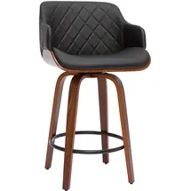 miliboo Design-Barhocker PANACH 65 cm Schwarz
