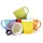 Joeji's Kitchen Kaffeetasse 0,35 l Farbige 6 St.