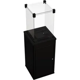 Kratki PATIO Mini Quarzstein Gasheizgerät 8,2 kW schwarz