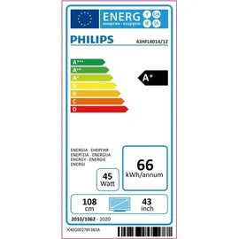 Philips 43HFL4014/12 43" LED Professional TV