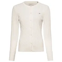 GANT Strickjacke - Eggshell - XS