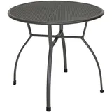 Greemotion Toulouse Gartentisch Ø 80 x 74 cm Eisengrau