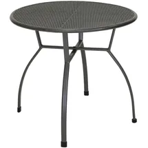 Greemotion Toulouse Gartentisch Ø 80 x 74 cm Eisengrau
