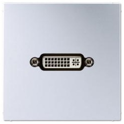 Jung Mutimedia-Einsatz DVI (Aluminium)