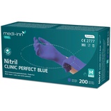 BODY Products MEDI-INN Clinic Perfect Nitril-Handschuhe blau M