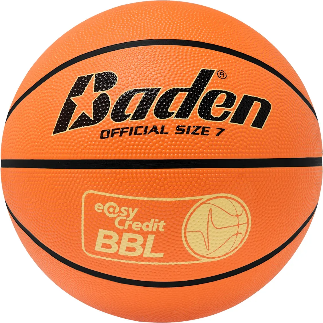 Baden Basketball Basic easyCredik BBL orange