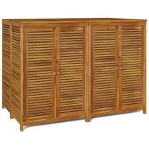 vidaXL Gartenbox 140 x 87 x 104 cm Braun