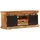 vidaXL TV-Schrank 110x30x45 cm Braun Massivholz