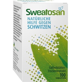 Heilpflanzenwohl GmbH Sweatosan überzogene Tabletten 100 St.