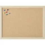 Magnetoplan Korkpinnwand 100 x 60 cm Braun
