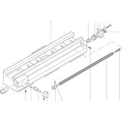 PROXXON 24004-02-01 Bett mit geschliffener Führung für Drehmaschine PD 230/E