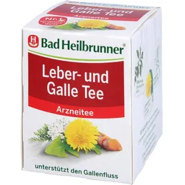Bad Heilbrunner Leber- und Galle Tee 8x1,75 g