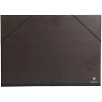 Clairefontaine 10x Zeichenmappe Kraft, Gummizugverschluss, 37x52 cm für B3+
