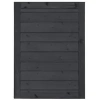 Plus Klink Tor 100 x 125 cm Schwarz