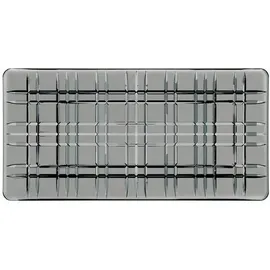 Nachtmann GmbH Nachtmann Square Platte 28 cm, smoke Rechteckig,