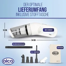 Alca Akku Handstaubsauger 70W weiß