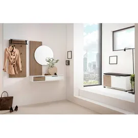 MÖBELPARTNER Garderobenpaneel Loft 50 x 110,6 cm Braun