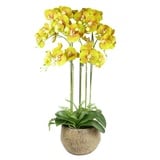 Leaf Design UK Realistische künstliche Orchidee im Topf