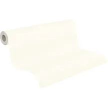 A.S. Création Vliestapete Uni Weiß – 1,005.00 x 53.00 cm