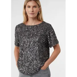Comma, Comma Blusenshirt mit Pailletten 36