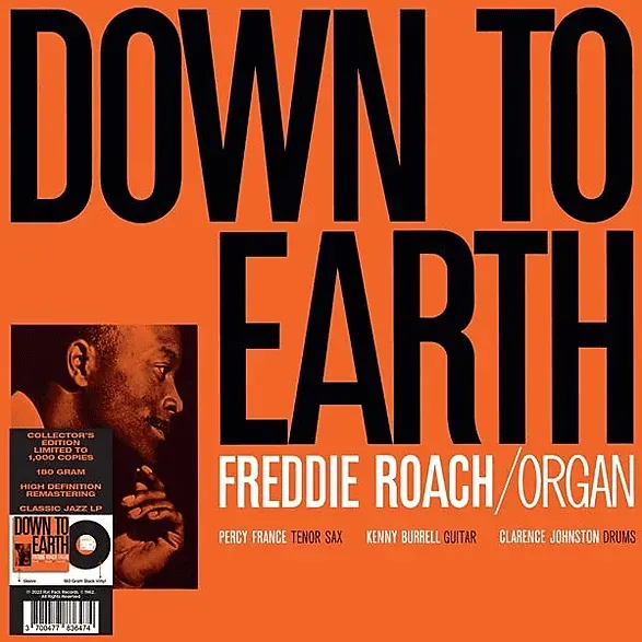 Freddie Roach - Down to Earth (Vinyl)