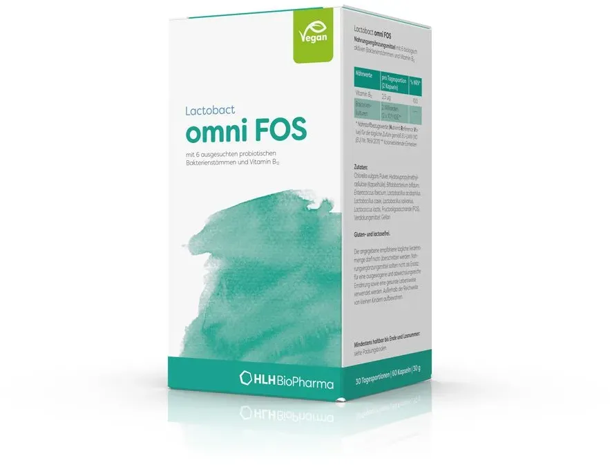 Lactobact omni FOS - Die einzigartige Kombination aus der Chlorella vulgaris Alge und Probiotikum