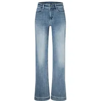 MAC Dream Wide Leg Jeans in hellblauer Waschung-D36 /