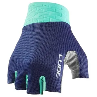 Cube Performance Kurzfinger Handschuhe Blau Modell 2024