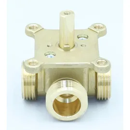 eta heiztechnik 3-Wege-Mischer AG 1 Zoll Messing-Gehäuse