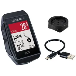 SIGMA SPORT GPS Fahrradcomputer ROX 11.1 EVO GPS | schwarz