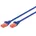 DK-1617-100/B RJ45 Patchkabel CAT 6 U/UTP 10 00m Blau Halogenfrei 1St
