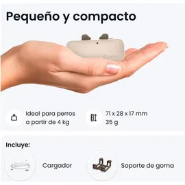 tractive GPS Tracker Hund 2025 Edition Live-Ortung Weglaufalarm Aktivitätstracking Gesundheitswarnungen Bellverhalten Empfohlen von Mart