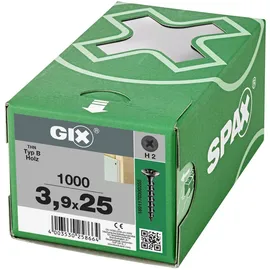 SPAX GIX-B Schnellbauschrauben 3,9 x 25 mm 1000 Stück