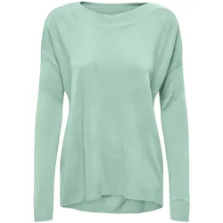 Strickpullover »ONLAMALIA LS BOATNECK CC KNT«, Gr. M (38), Subtle Green, , 48957925-M
