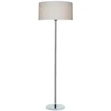 Moderne Stehlampe Metall Papier Schirm blendarm 166cm Wohnzimmer Leuchte MARICIA