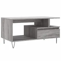 furnicato Couchtisch Eleganter Grau Sonoma 90 x 49 x 45 cm