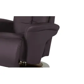 HIMOLLA Sessel 7418 Leder 81 x 111 x 95 cm lila elektrisch