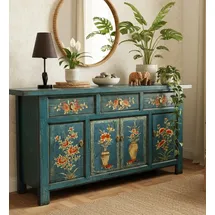 opium outlet Sideboard 170 x 85 x 45 cm Blau
